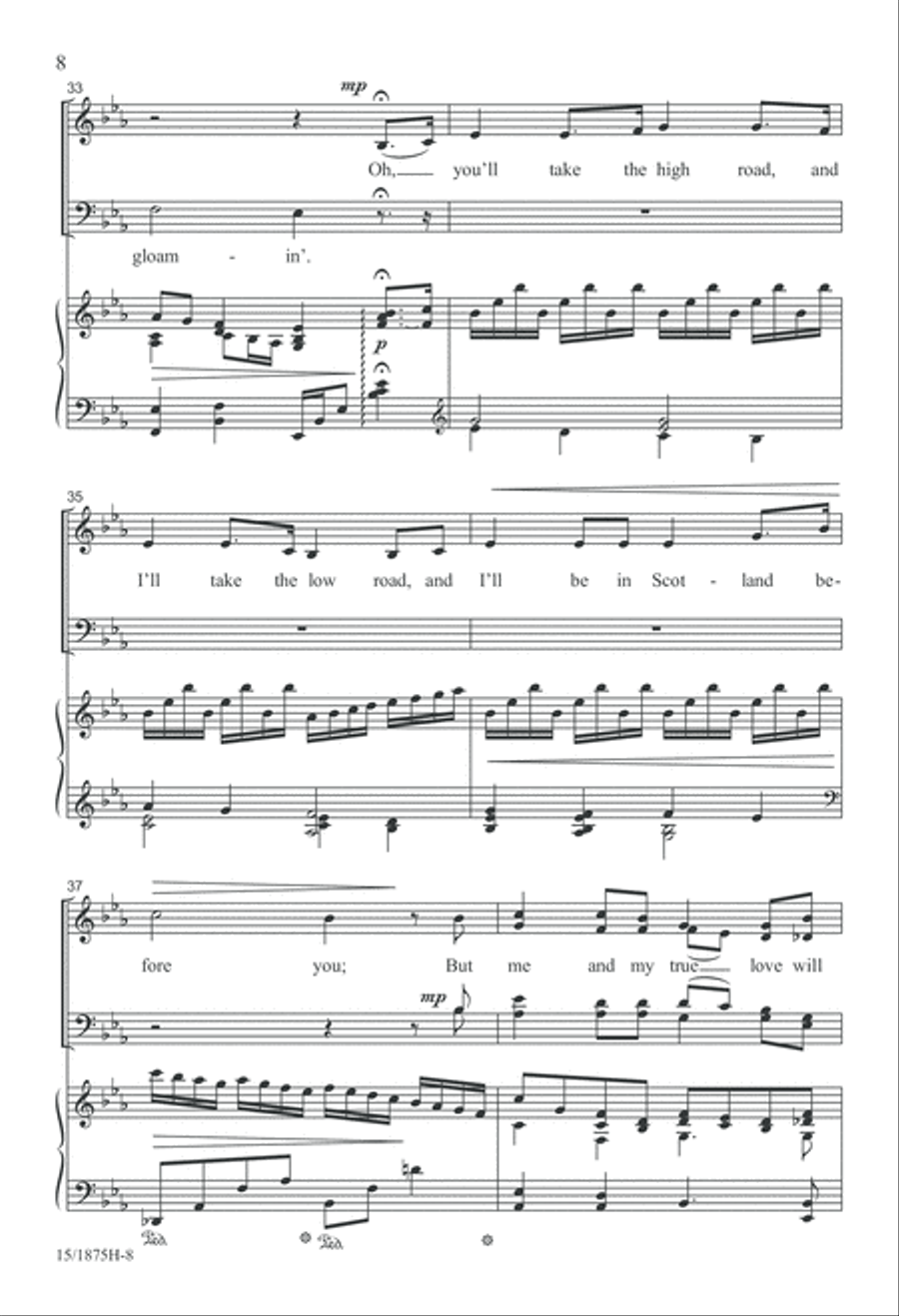 Loch Lomond 4-Part scores gallery preview page 9