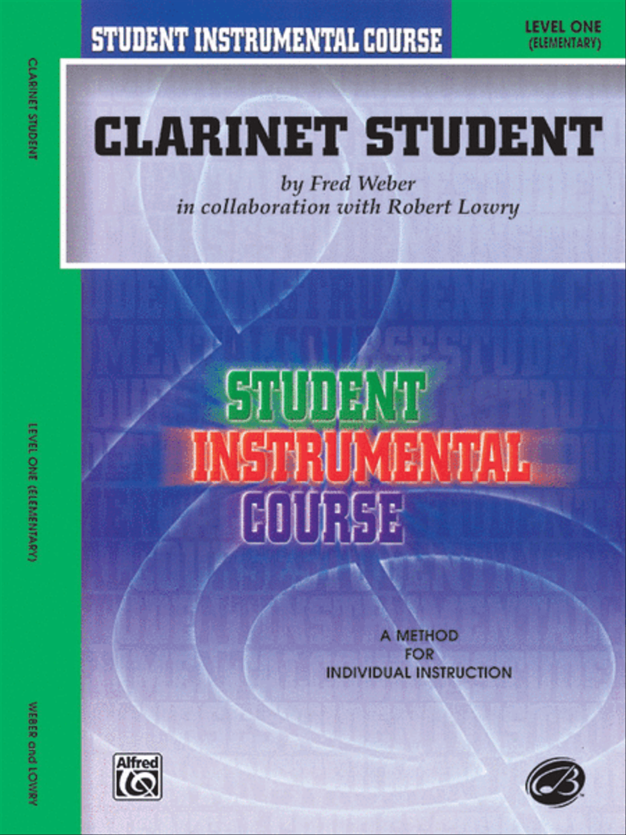 Student Instrumental Course Clarinet Student Clarinet scores gallery preview page 1