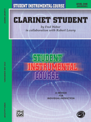 Student Instrumental Course Clarinet Student