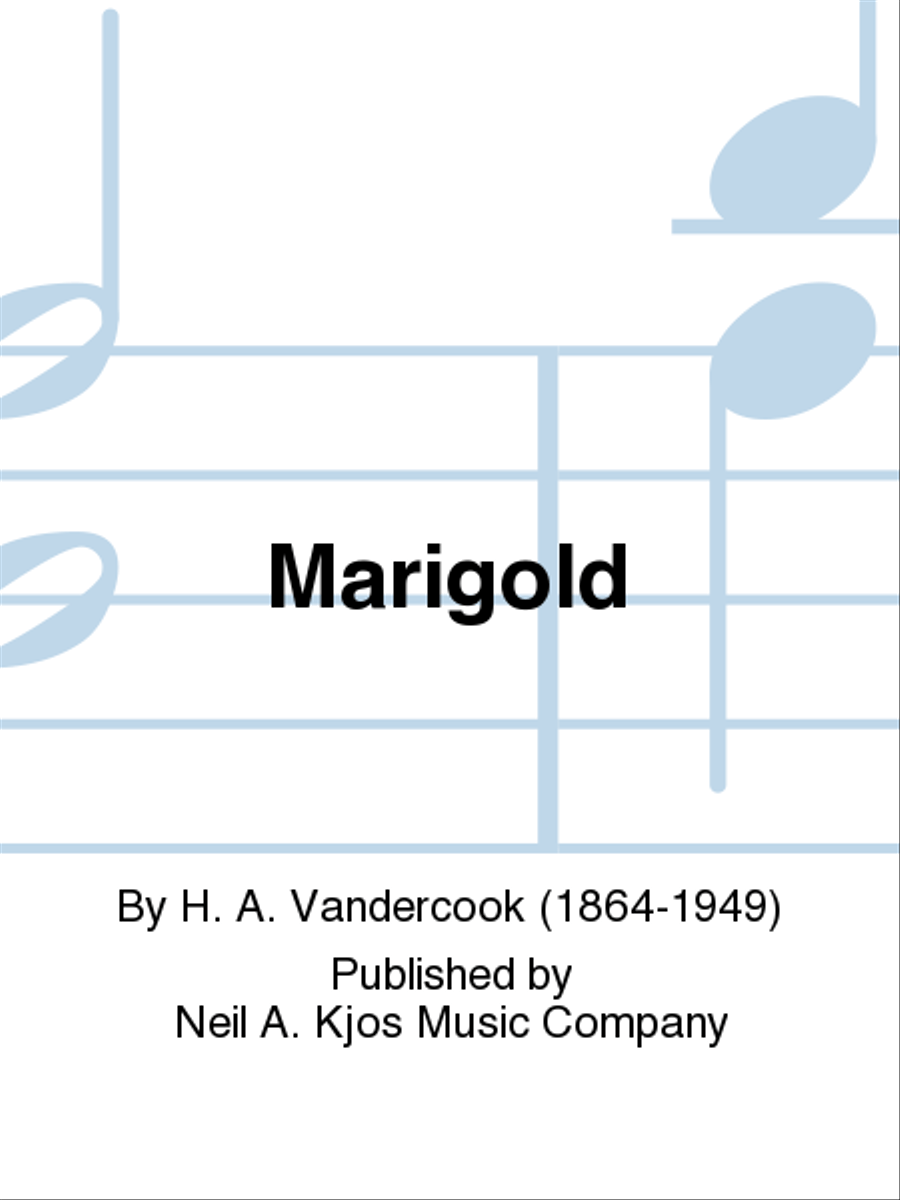 Marigold Piano Accompaniment scores gallery preview page 1