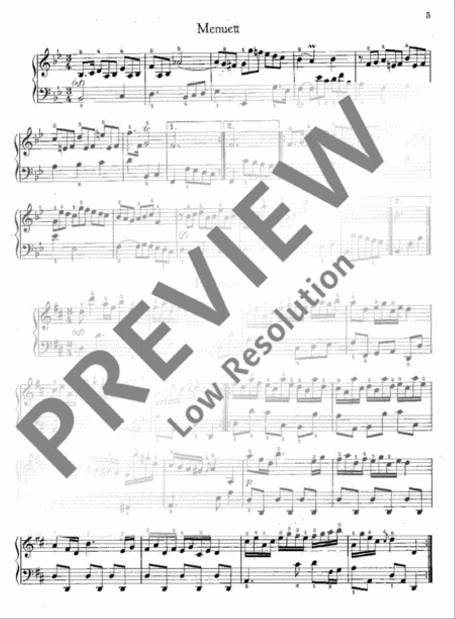 Dance piece Piano Solo scores gallery preview page 6