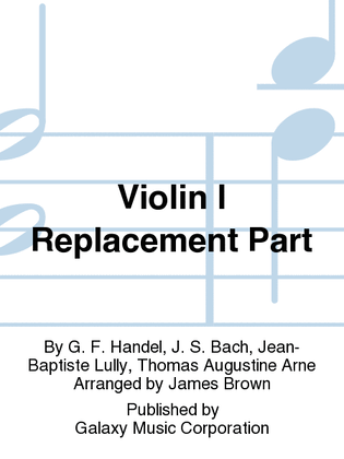 Baroque Album: Five Pieces by Various Composers (Violin I Replacement Pt)