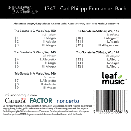C.P.E. Bach: 1747