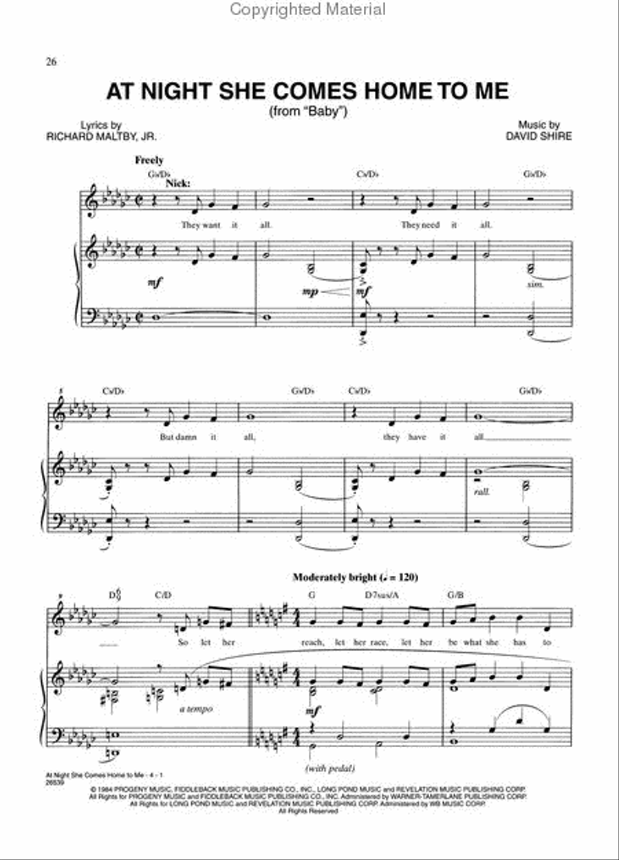 Singer's Library of Musical Theatre – Vol. 1 Voice scores gallery preview page 3