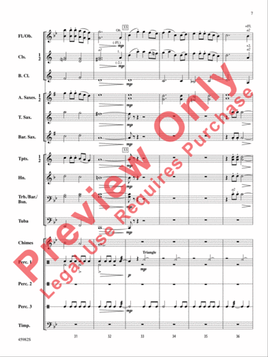 Shipwreck Cove Concert Band scores gallery preview page 8