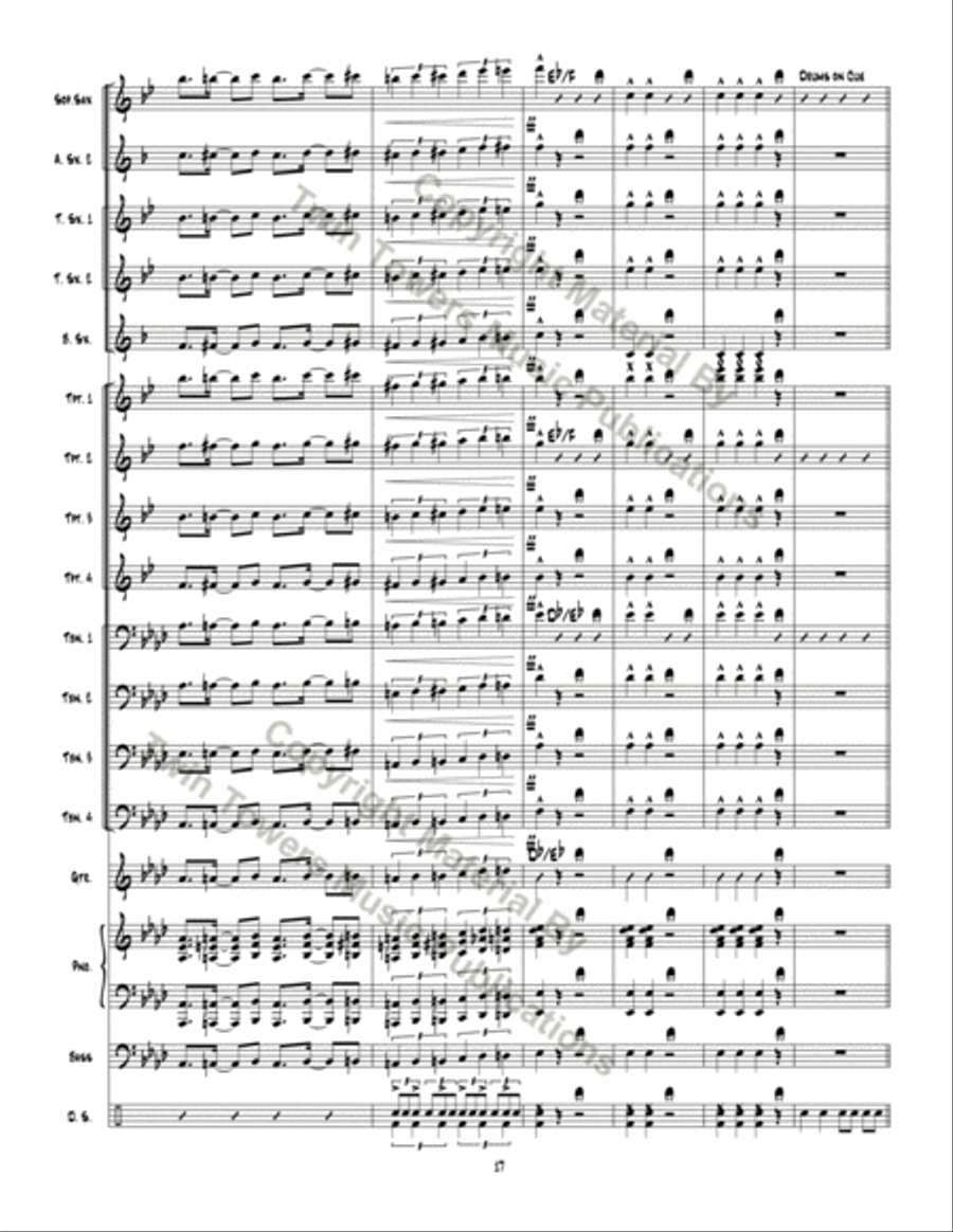 Jazz Revival Jazz Ensemble scores gallery preview page 18