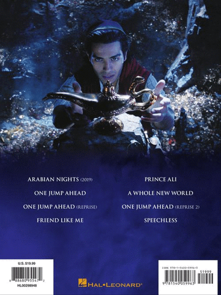 Aladdin Piano, Vocal, Guitar scores gallery preview page 9