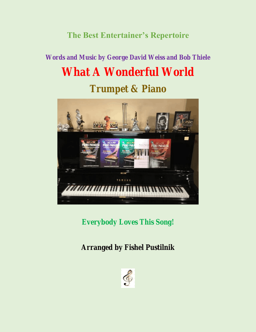What A Wonderful World Trumpet Solo scores gallery preview page 1
