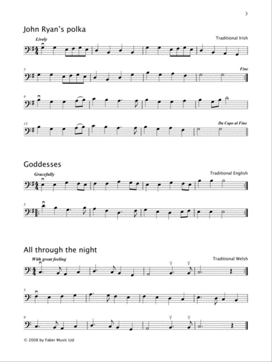 Bags of Folk for Cello Bags of Folk for Cello Cello scores gallery preview page 2