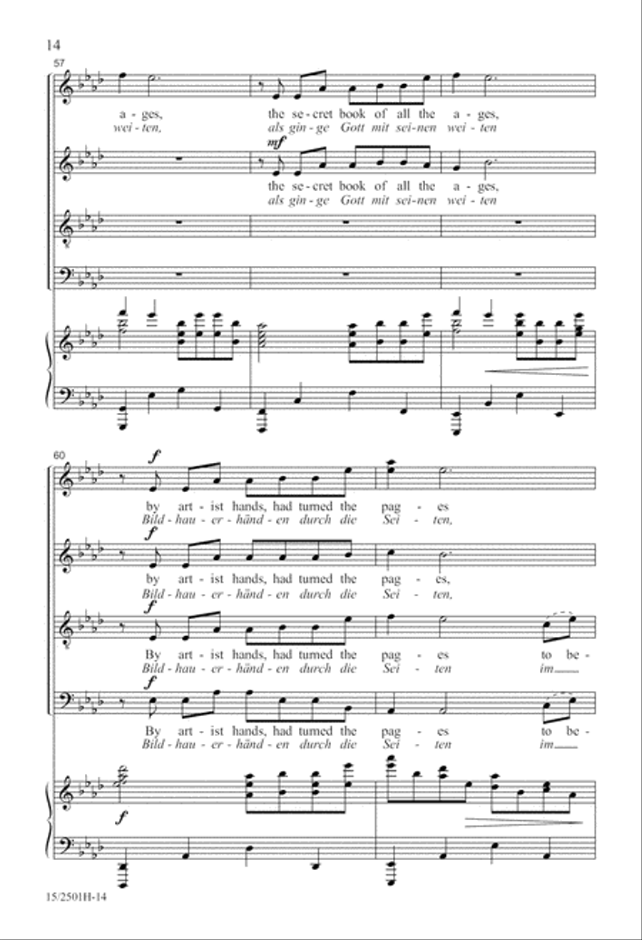 The Angels (Die Engel) The Angels (Die Engel) 4-Part scores gallery preview page 15