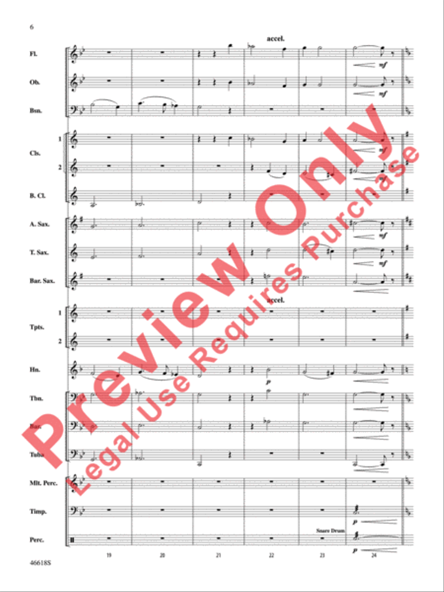 A Ralph Vaughan Williams Portrait Concert Band scores gallery preview page 7