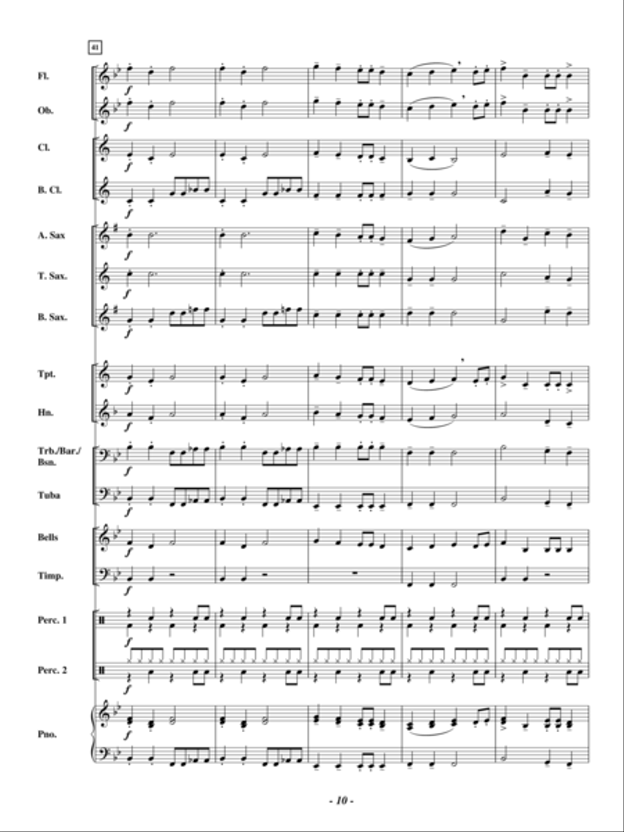 This Old Dude Concert Band scores gallery preview page 9