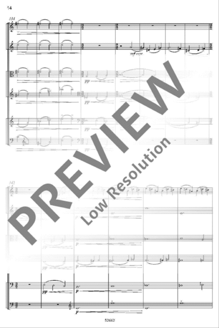 Adagietto Chamber Music scores gallery preview page 11