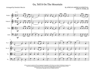 Go, Tell It On The Mountain