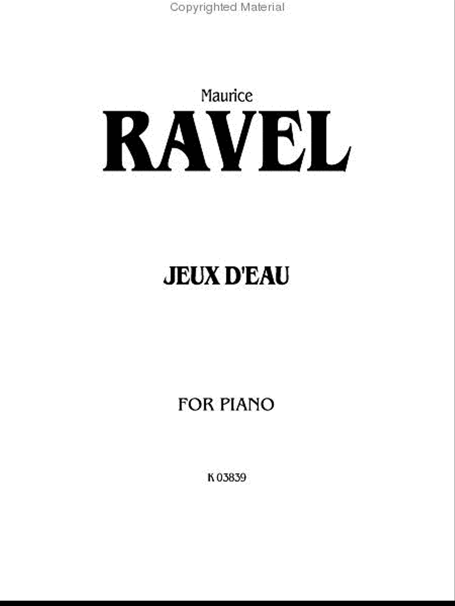 Jeux d'eau Small Ensemble scores gallery preview page 2