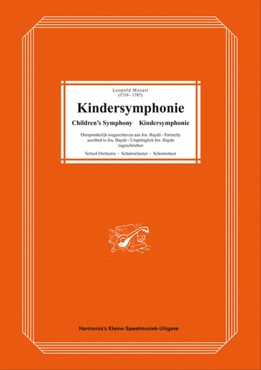 Kindersymphonie School Orkest Orchestra scores gallery preview page 1