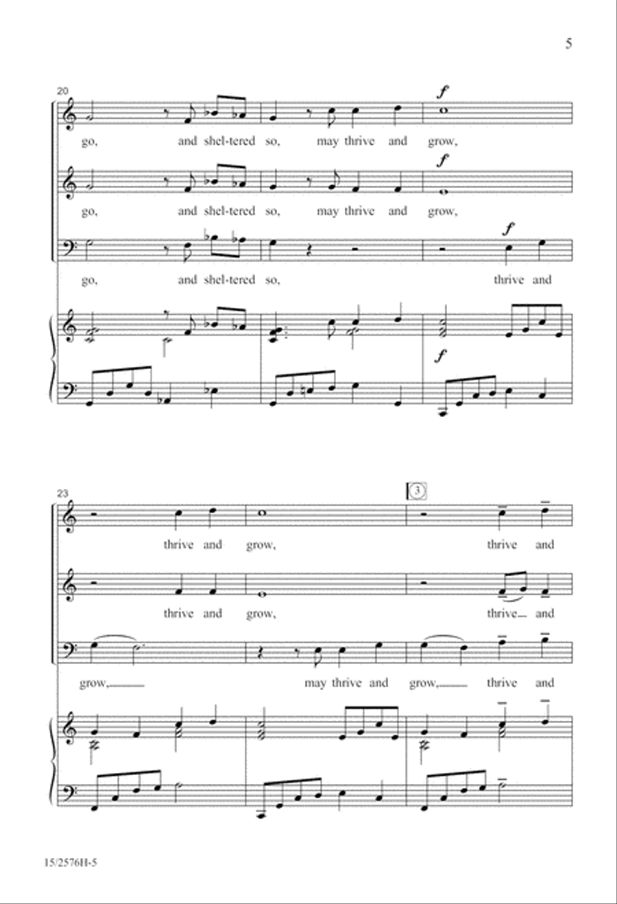 Hold Fast Your Dreams! Hold Fast Your Dreams! 3-Part scores gallery preview page 6