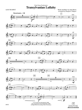 Transylvanian Lullaby: 1st B-flat Trumpet