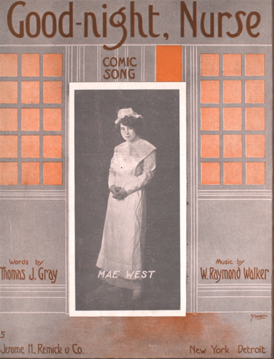 Good-night, Nurse. Comic Song Voice scores gallery preview page 1