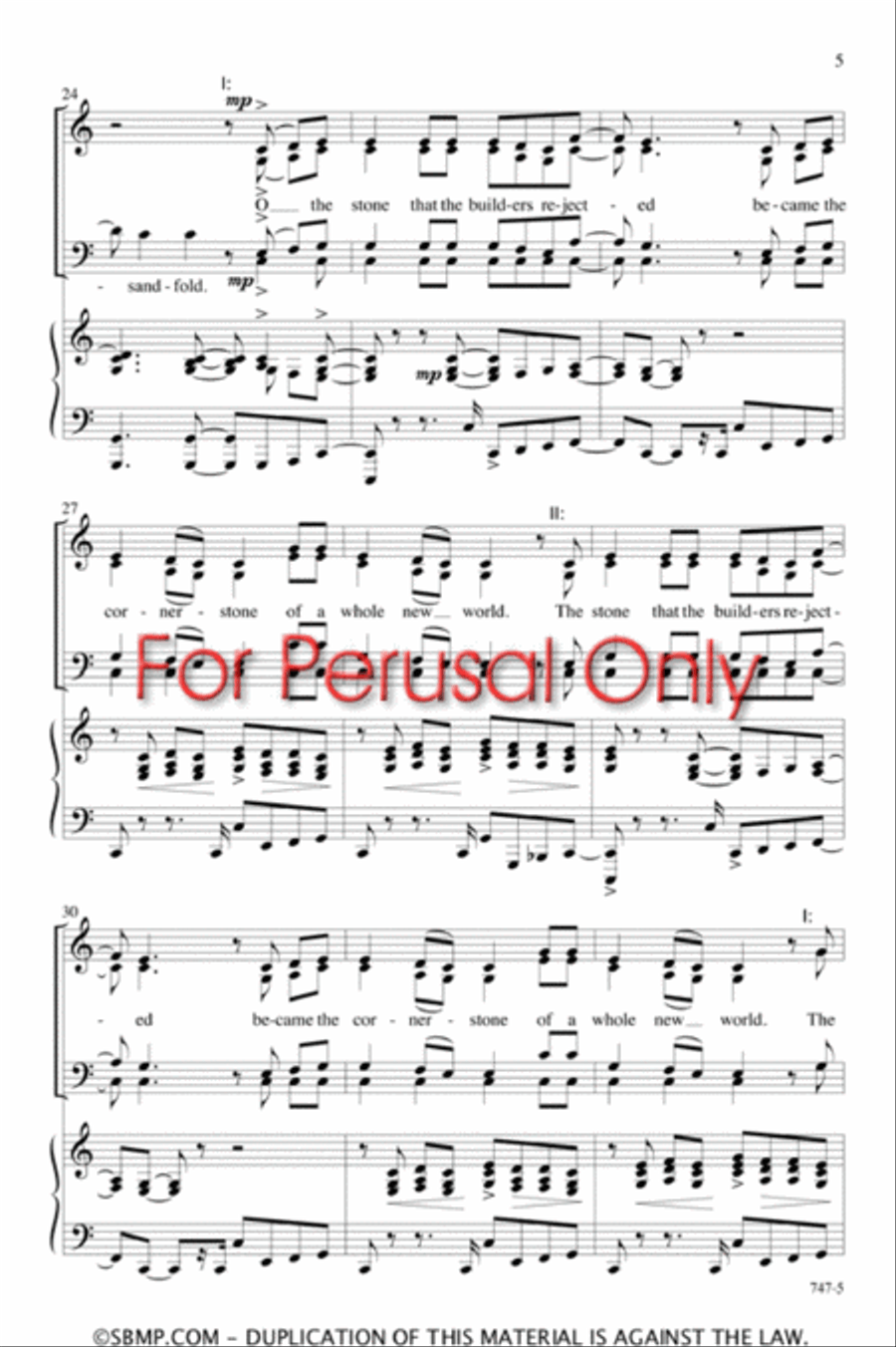 Cornerstone 4-Part scores gallery preview page 4