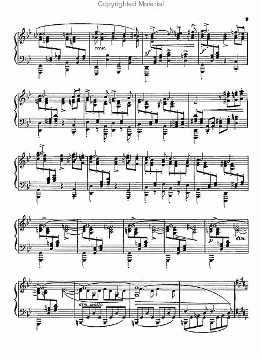 Six Piano Pieces, Op. 118 Piano Solo scores gallery preview page 5