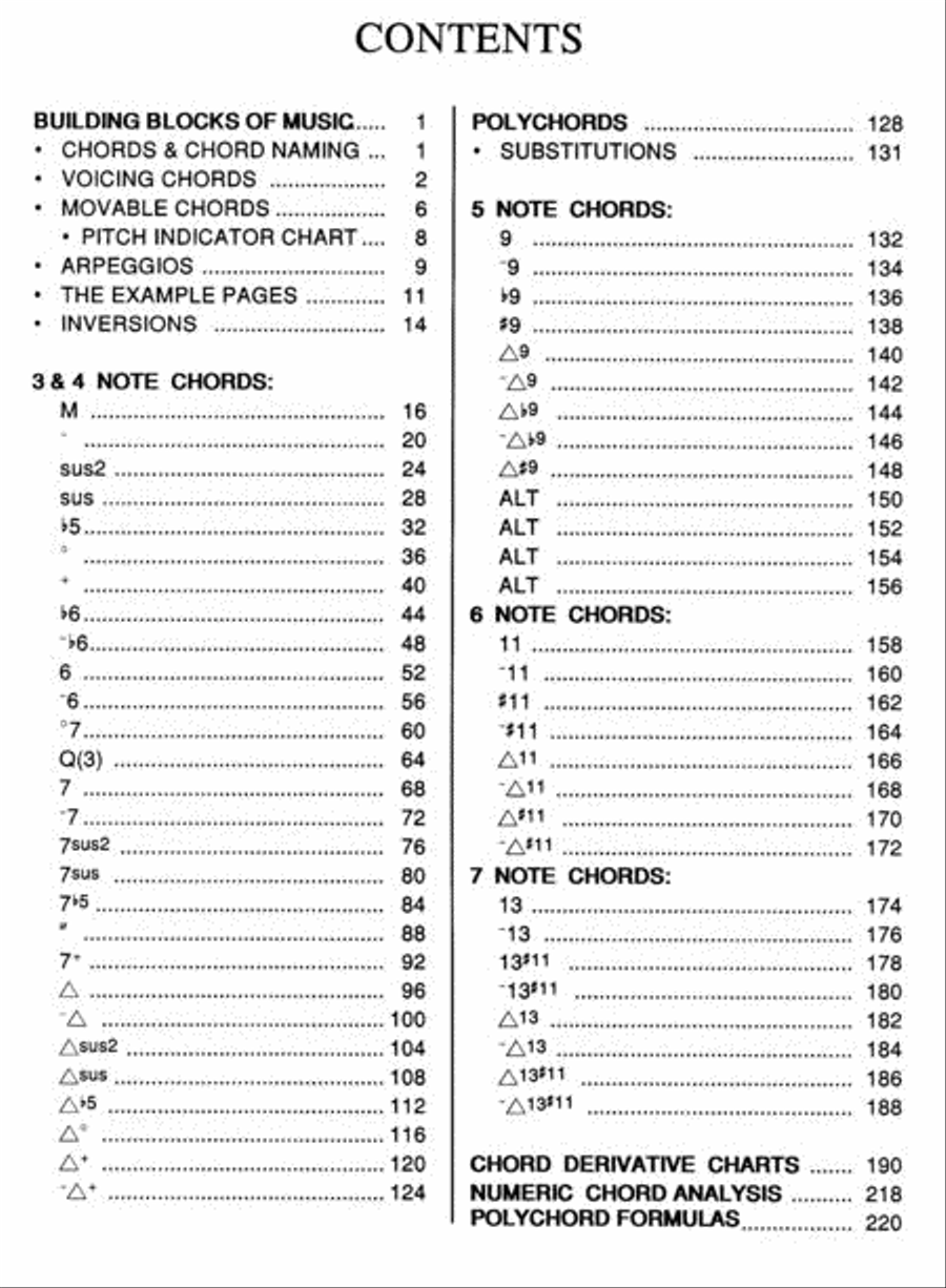 Guitar Grimoire - Chords & Voicings Easy Guitar scores gallery preview page 2