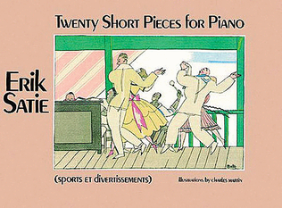 Book cover for Twenty Short Pieces for Piano (Sports et Divertissements)