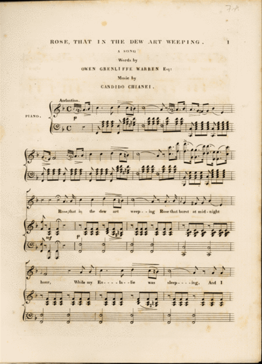 The Bird of Italy. Consisting of Imaginative Pieces Voice scores gallery preview page 2