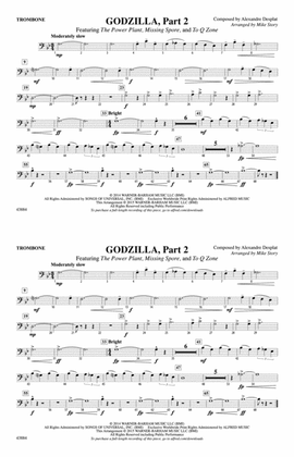 Godzilla, Part 2: 1st Trombone