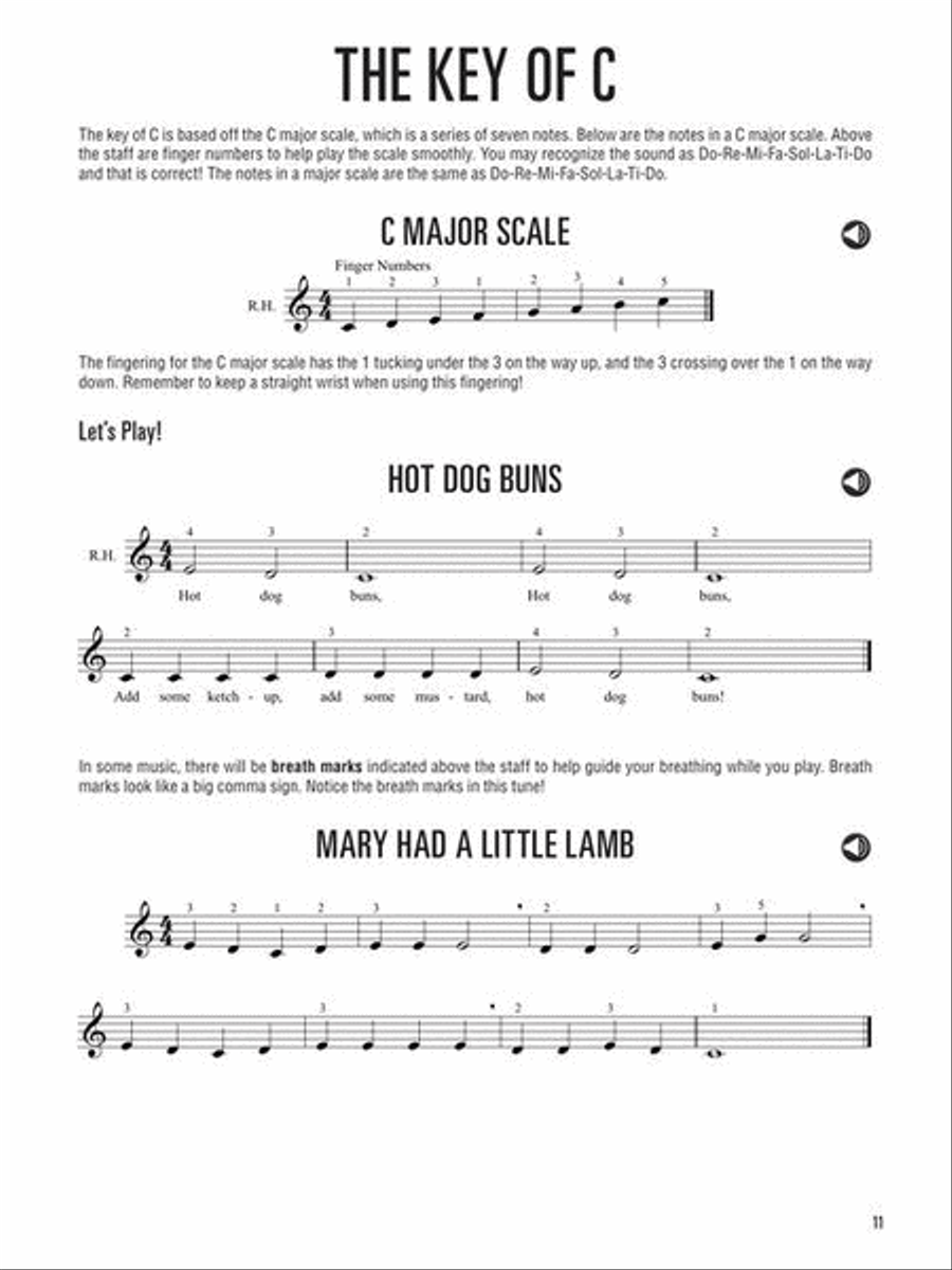 Hal Leonard Melodica Method Collection / Songbook scores gallery preview page 12
