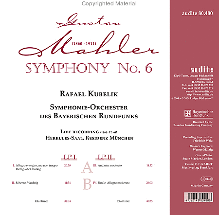 Symphony No. 6 (Vinyl)