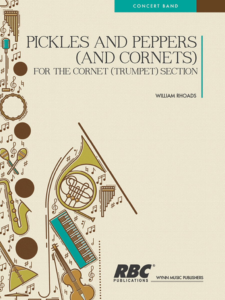 Pickles And Peppers And Cornets (Score) Concert Band scores gallery preview page 1