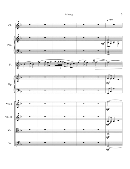 Arirang (Conductor Score) image number null