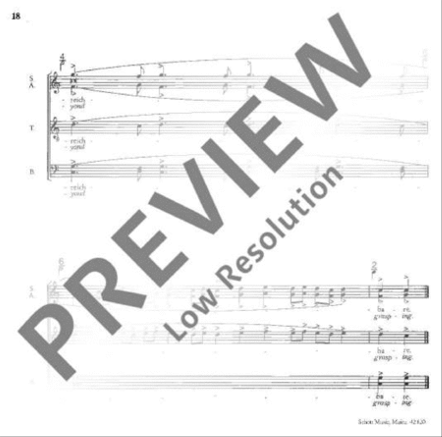 On Spring, on Oiltank and on Flying Mixed Choir scores gallery preview page 19