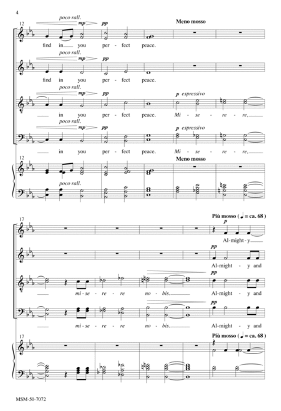 Almighty and Everlasting God Divisi scores gallery preview page 4