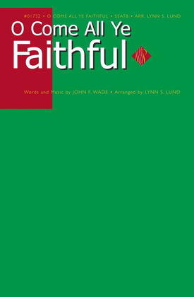 Book cover for O Come All Ye Faithful - SSATB - Lund