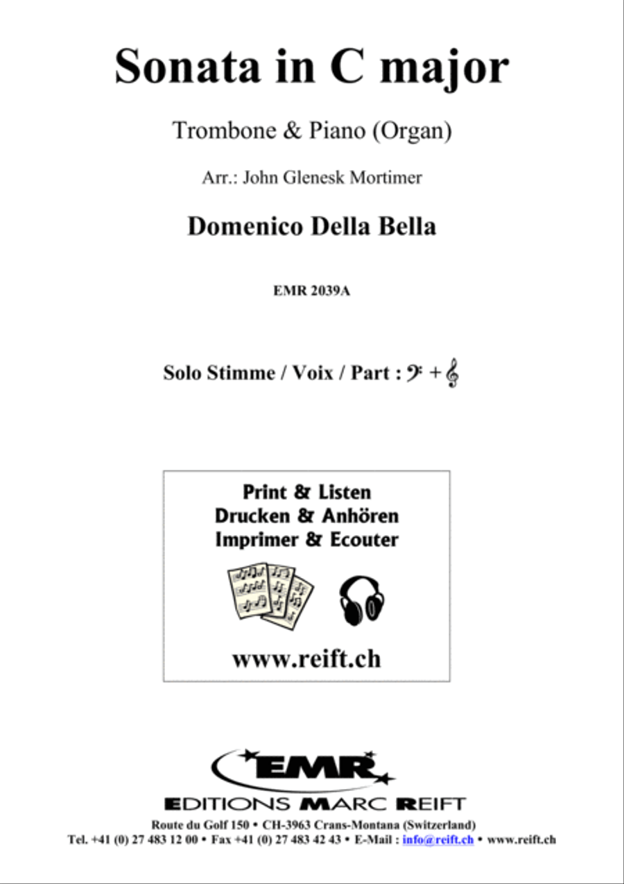 Sonata in C Major Organ scores gallery preview page 2