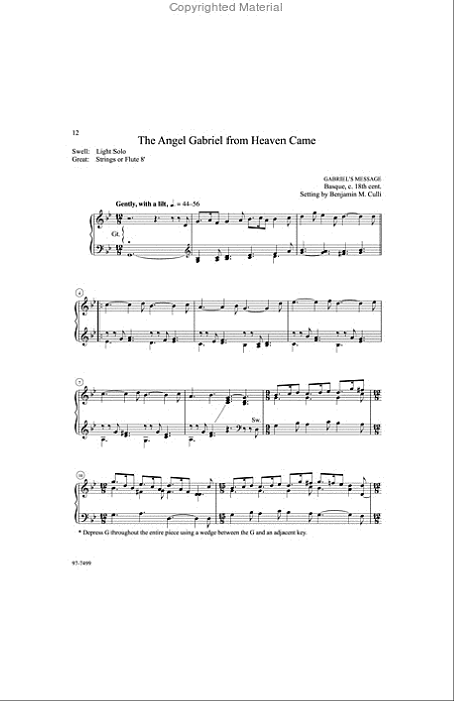 For Manuals Only, Set 2 Organ scores gallery preview page 5