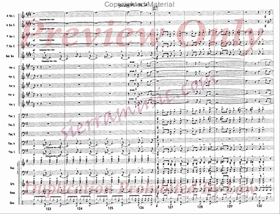 Follow Me Follow Me Jazz Ensemble scores gallery preview page 17