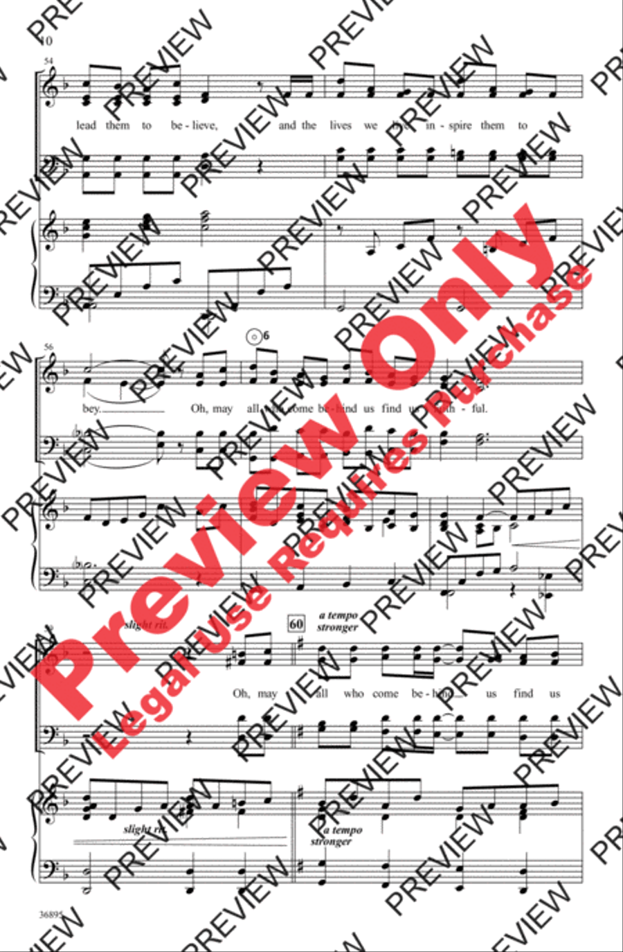 Find Us Faithful 4-Part scores gallery preview page 10