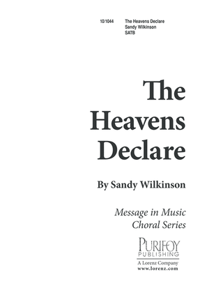 Book cover for The Heavens Declare