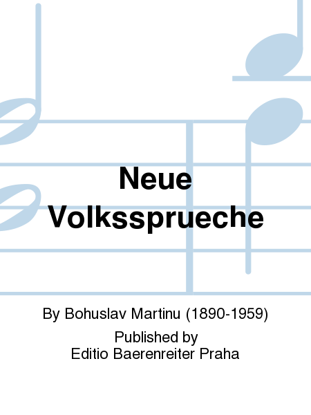 Novy `pali ek (Cycle of Songs on Moravian Folk Poetry)