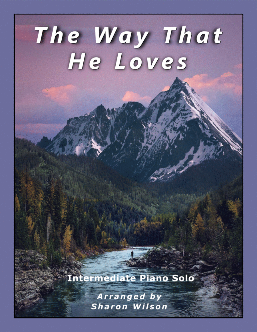 The Way That He Loves Piano Solo scores gallery preview page 1