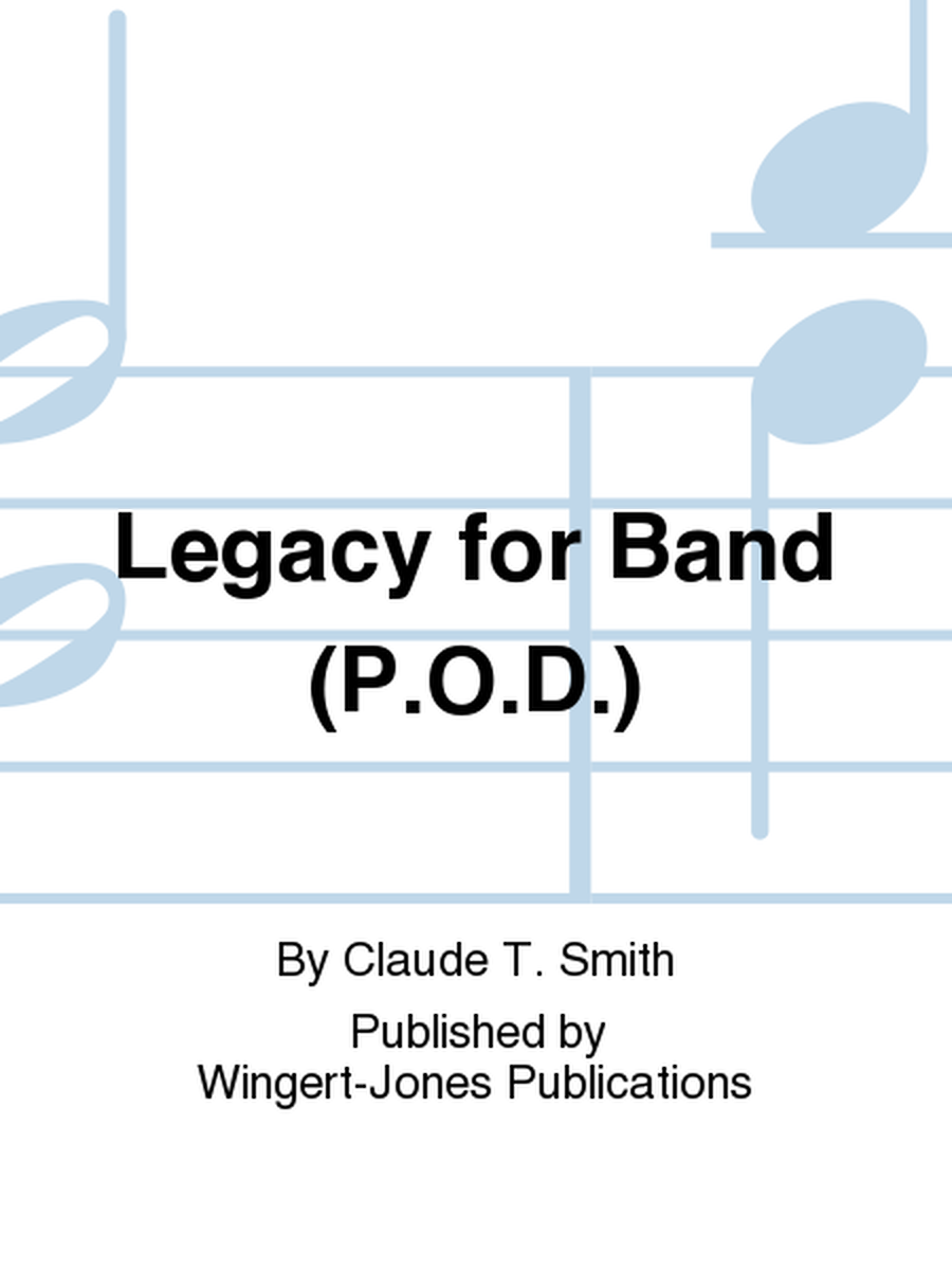 Legacy for Band (P.O.D.)