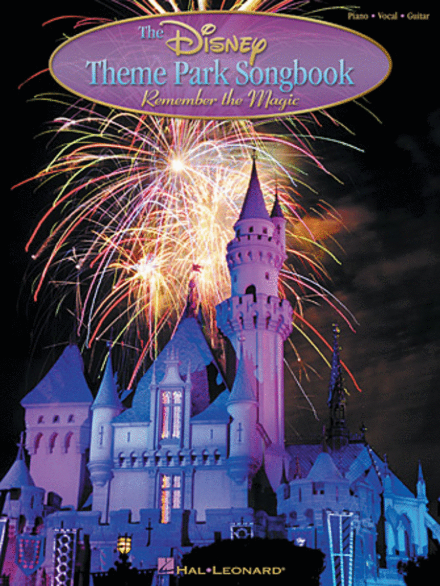 Book cover for The Disney Theme Park Songbook