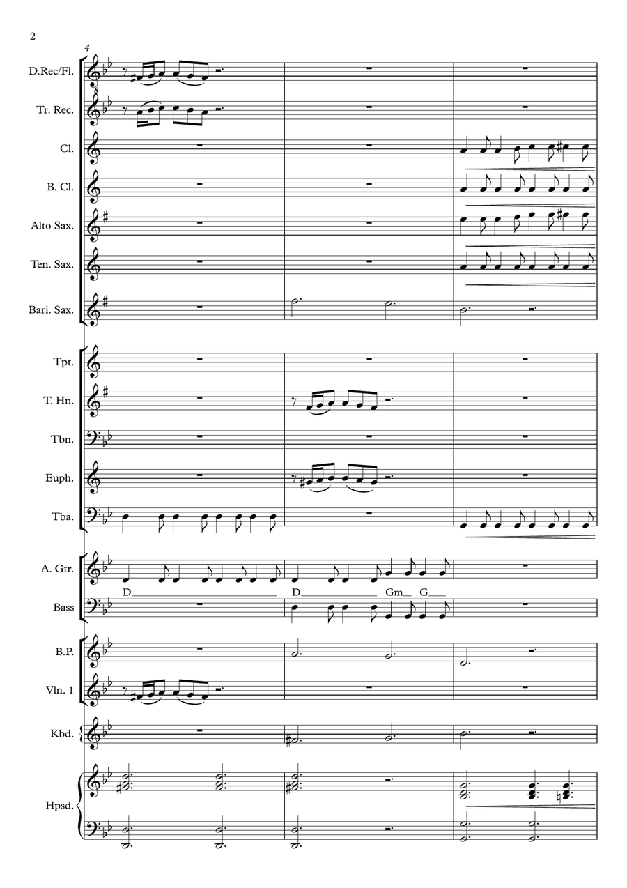 Cum Dederit (Mixed Ensemble) Large Ensemble scores gallery preview page 2
