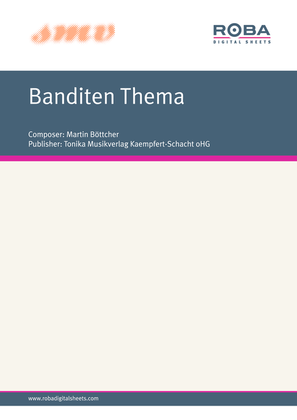 Book cover for Banditen Thema