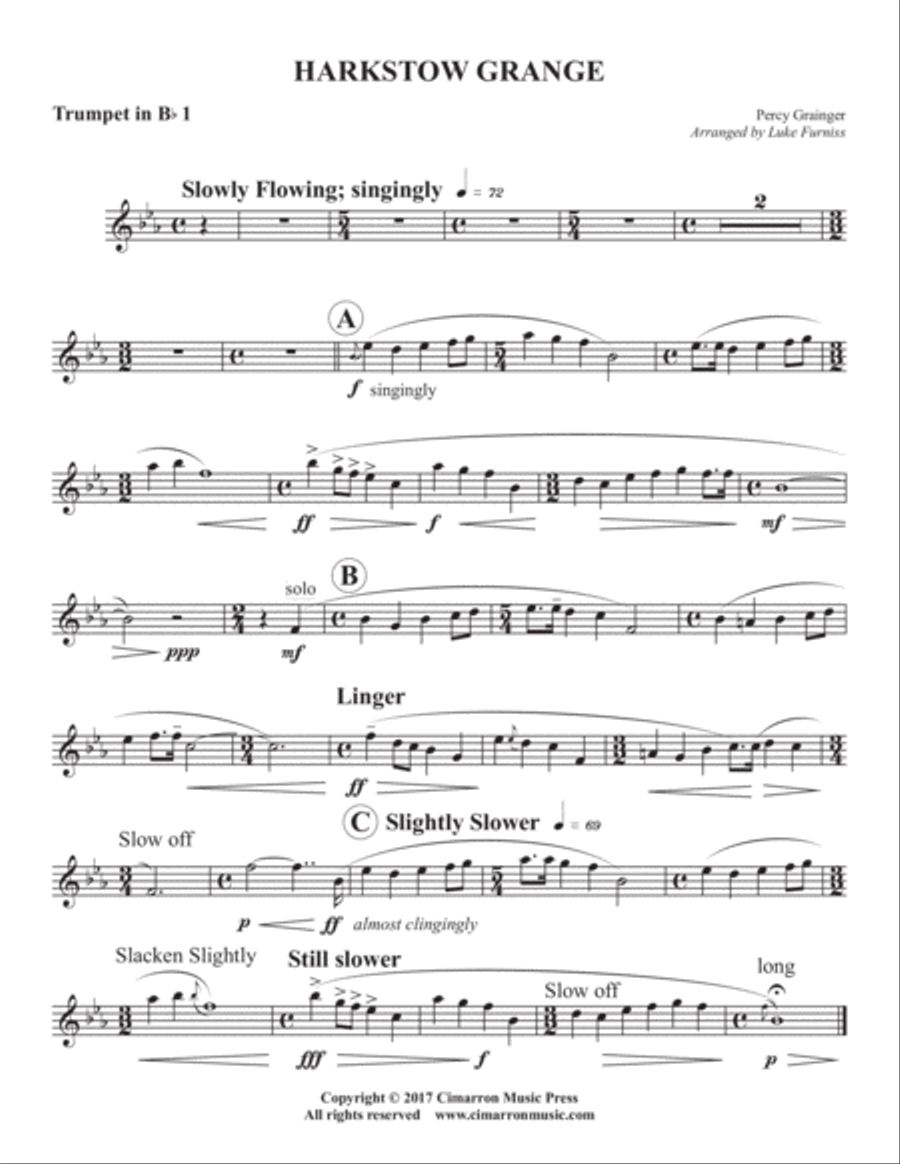 Horkstow Grange Horkstow Grange Brass Quintet scores gallery preview page 4