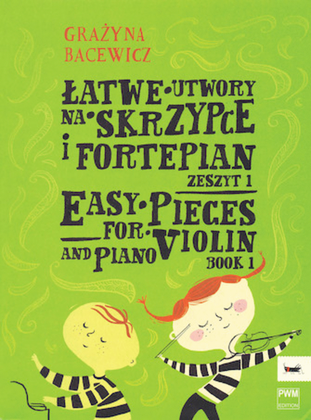 Book cover for Easy Pieces for Violin and Piano Book 1