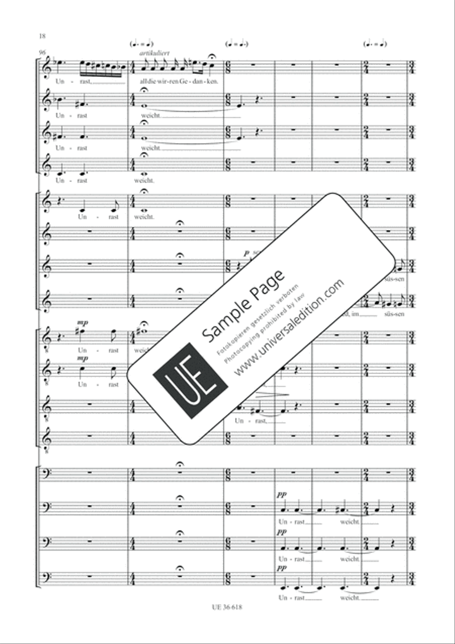 Im Sommerwind Im Sommerwind 4-Part scores gallery preview page 20